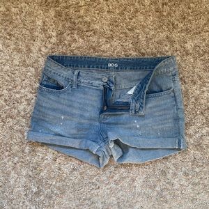 BDG mid rise shortie jeans